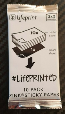 lifeprint paper 2x3