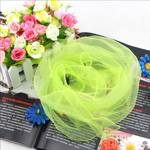 Womens Ladies Square Chiffon Neck Head Scarf Scarves Wrap Soft Stole Sha L - Picture 15 of 43