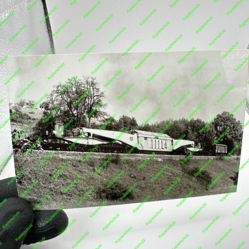 Foto antigua de ferrocarril 24.5.1971 Laudenbach 32 ejes Vagón vagón con pico HF09 - Imagen 1 de 4