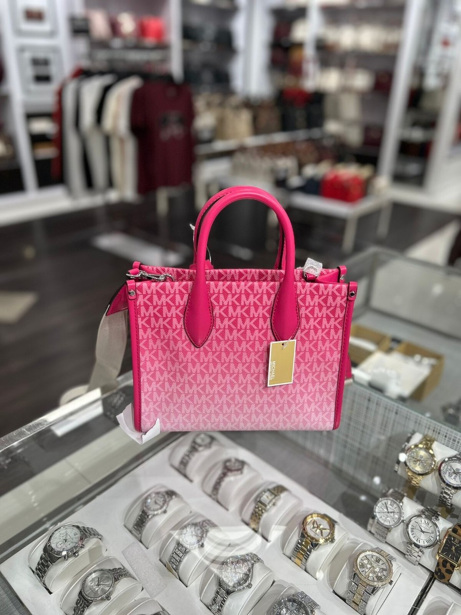 小物 MICHAEL KORS Michael Kors Mirella Small Logo Crossbody Strap Shopper Tote