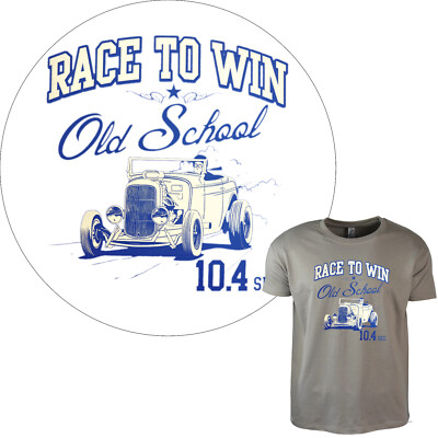 Auto T-Shirt Hot Rod Motorsport Oldtimer USA Speed Shop *1060 li-grey