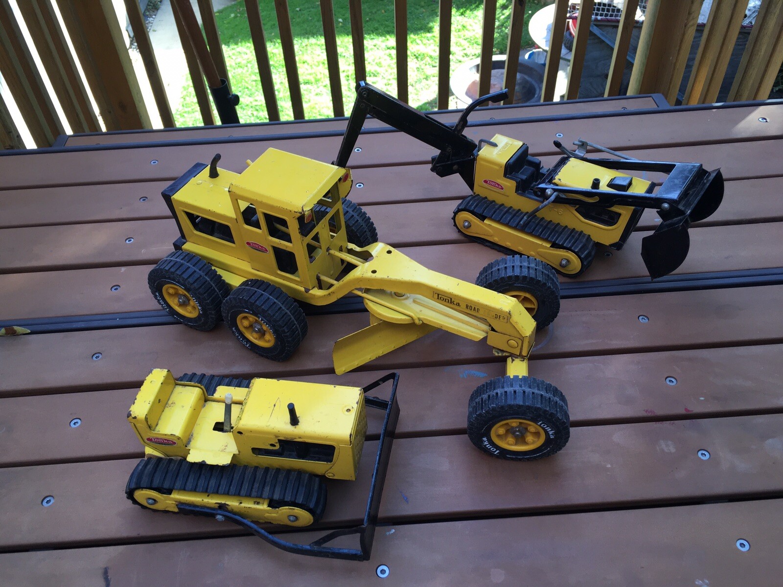 tonka vintage steel trencher