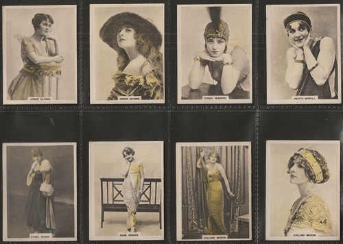 B.A.T. (BATTLE AX CIGS)-FULL SET- FAMOUS BEAUTIES 1916 (100 CARDS) ALL SCANNED - Picture 16 of 22