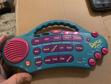 Dance Studio Routine Teaching Boombox Toy w Sounds and Music Yes Girl 1997 works