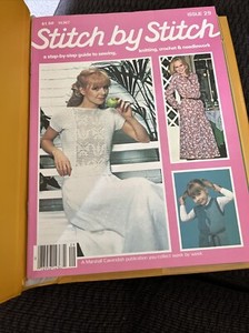VINTAGE STITCH BY STITCH VOLUME 3 PAGES 793-1184 MAGAZINES CRAFTING SEWING KNIT