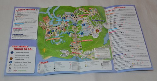 2013 Mickey's Very Merry Christmas Party (Information Guide MAP) Magic Kingdom - Picture 2 of 3