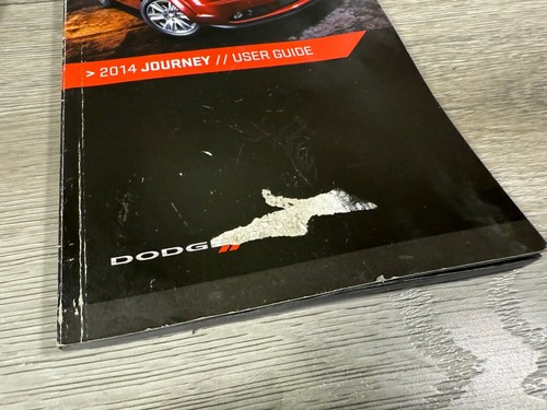 OEM Genuine 2014 Dodge Journey Owner's Manual User Guide Book and Case - Picture 2 of 13