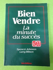 book libro Spencer Johnson Larry Wilson BIEN VENDRE MINUTE SUCCES francese (L95)