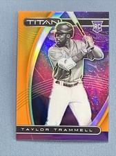 2021 Chronicles Titan Taylor Trammel FOTL EXCLUSIVE NEON ORANGE SSP RC #'d 14/17