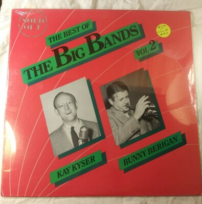 Kay Kyser / Bunny Berigan, The Best Of The Big Bands Vol 2 *SEALED* VINYL LP
