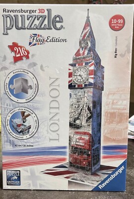 Big Ben London 41 cm - Ravensburger 3D puzzle 216 Pieces New Sealed Package!