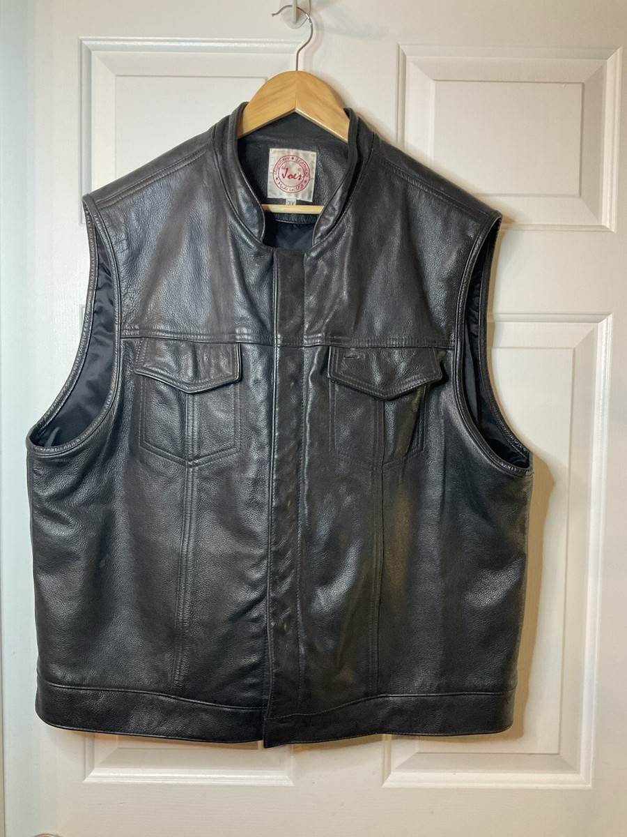リルジョーレザー　サンズオブアナーキー　ベスト リルジョーレザー SOA VEST（クラブスタイルベスト）｜Lil Joes