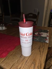 Owala 24 oz Diet Coke Social Club Tumbler Stainless Steel Straw New