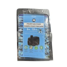 TOTALPOND 52216 Black 300 GPH Quiet Operation Compact Submersible Fountain Pump