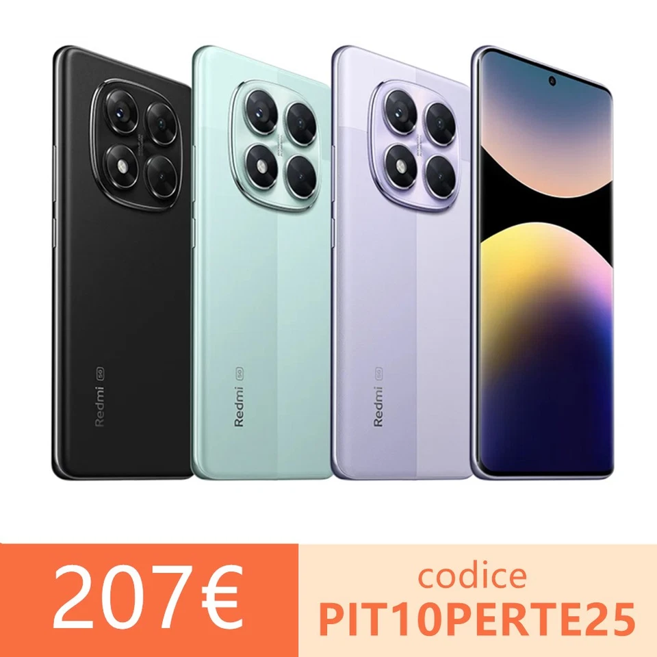 Xiaomi Redmi Note 14 Pro 5G Smartphone 8GB+256GB 200MP NFC 120Hz 5110mAh Globale