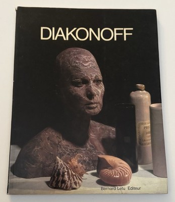 Vtg 1978 Art Book Diakonoff Mirlada Ou Peintures Sur Un  Visage 