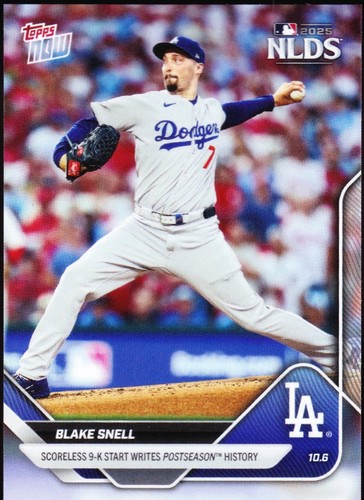 2025 Topps SUMMER SUPERSTARS #SS-44 BLAKE SNELL Los Angeles