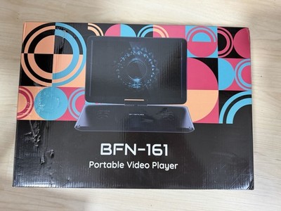 Boifun BFN-161 Portable Video Player Black LCD 270°/180° Rotation AV DC Audio