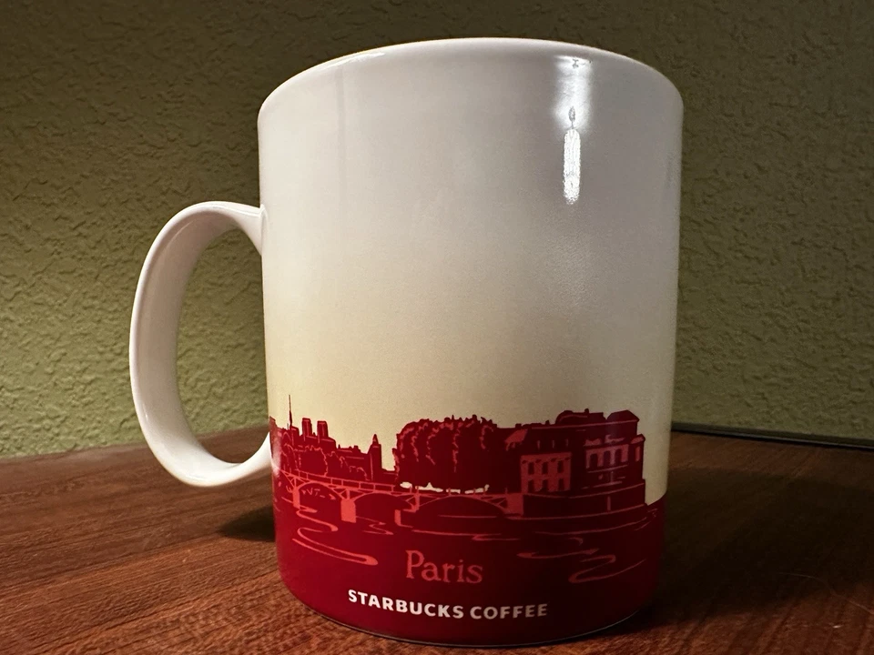Taza Starbucks Paris 2014 City Tower Eiffel Collector Series *Nunca usada Foto 2 de 2