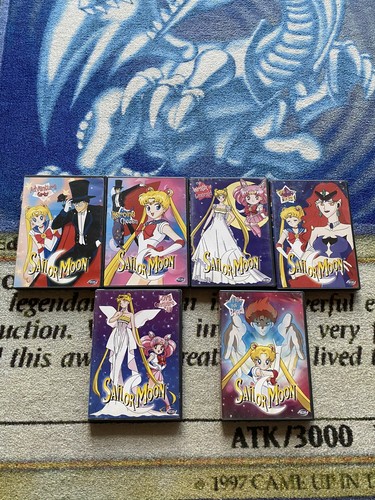 Sailor Moon Season 1 & 2 DVD Bundle DiC ADV Films 2002 Anime Out Of Print!