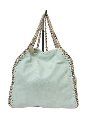 STELLAM McCARTNEY FARABELLA Handbag, Suede, Blue, 371223 WP0086 Women's Auth