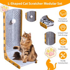Cat Scratch Pad Scratching Post Board Lounge Kitty Scratcher Mat Bed Furniture