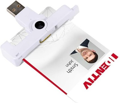 Compact SmartFold USB Card Reader - Quick Data Transfer, EMV Level 1 Certified