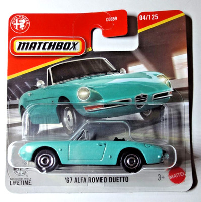 Matchbox - '67 Alfa Romeo Duetto Spider - 04/125 - MBX Showroom 2026 - JHP08