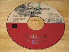 Printable Expressions Greeting Cards Special Edition Collection PC CD-ROM 1999