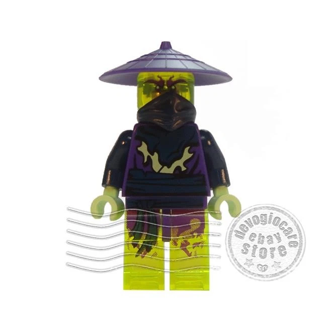 LEGO NINJAGO MINIFIGURE njo0141 Ghost Warrior Cowler / Pyrrhus / Cyrus | NEU - Bild 1 von 1