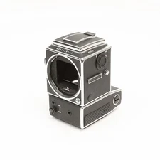 Hasselblad 555 ELD Chrome Body With Waist Level Finder