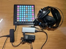 Novation Launchpad Mini MK3 Bundle with Knox Gear Headphones and USB Hubs