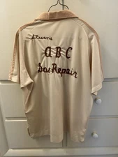 1960’s MCM Hand Chain Stitched King Louie Bowling Shirt