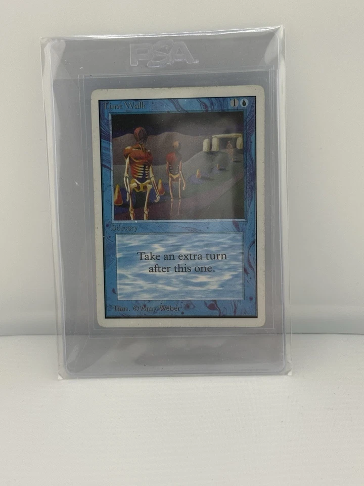 ***Unlimited Time Walk MTG Unlimited Magic The Gathering Beta Limited - Bild 2 von 4