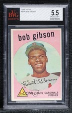 1959 Topps High # Bob Gibson #514 BVG 5.5 HOF 0q3