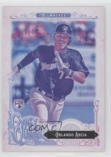 2017 Topps Gypsy Queen Missing Black Plate Orlando Arcia #299 2r7