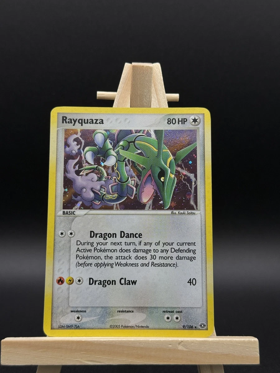 Rayquaza Pokémon TCG EX Emerald Individual Collectible Card Game