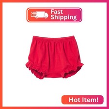 Girls Soft Cotton Bloomer Diaper Cover  Candy Apple