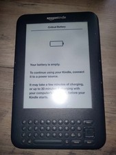 Amazon Kindle Keyboard 3rd Gen Model D00901 Parts Only. Asis