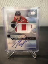 2021 UPPER DECK PREMIER #AR-AL ANTON LUNDELL ACETATE ROOKIE AUTO PATCH RC /99