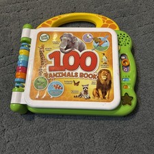 Leap Frog 100 Animals Book Electronic Toy English or Spanish 2020