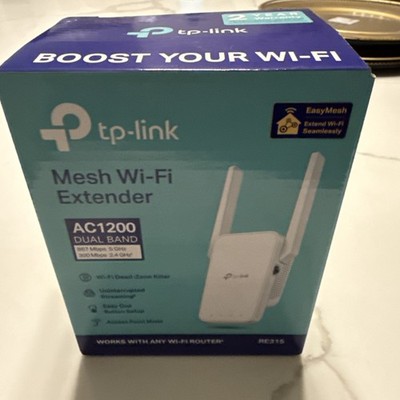 Open-Box TP-LINK RE315 AC1200 Dual Band Mesh Wi-Fi Extender (W5:D2-12)