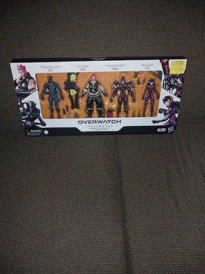 Overwatch Ultimates Carbon Series 4 Pack Brand New Factory Sealed Box Damaged - Image 1 of 2