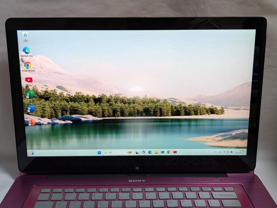 Sony Vaio SVF15N2ACGP i5 8GB RAM 128GB SSD Win 11 Pink