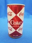 Vintage Coca-Cola Metallic Red - 12oz SS Pull Tab Soda Can - Random Lake, WI