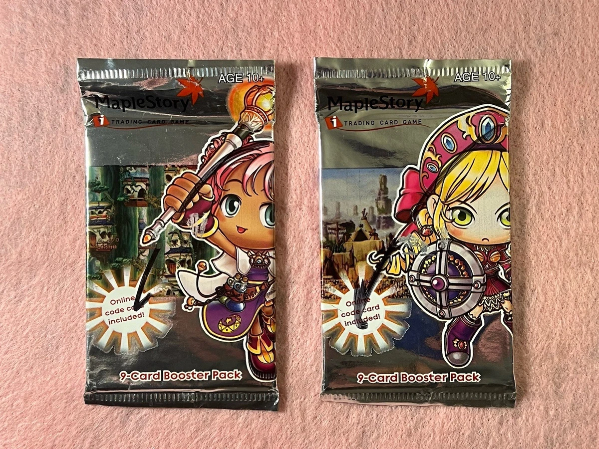 MapleStory iTCG Sealed Collectible Card Game Packs for sale - eBay
