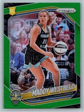 2025 Panini Prizm WNBA #138 Maddy Westbeld Green Prizms