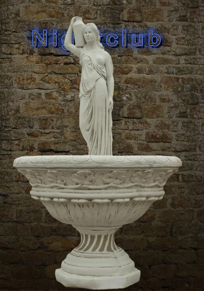 Griechischer Figurenbrunnen Springbrunnen Fontänenbrunnen Garten Springbrunnen