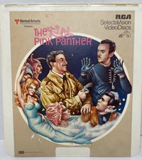 The Pink Panther RCA SelectaVision VideoDisc CED Movie Vintage 1981