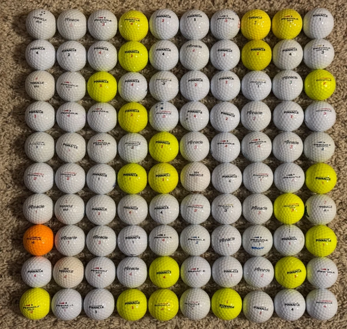 Pinnacle Gold Distance Golf Balls for sale - eBay